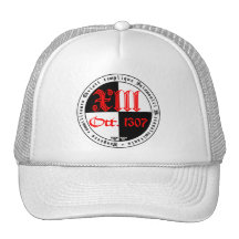 Templer Logo mit dem Verhaftungsdatum Baseball Mützen