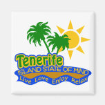 Teneriffa-Staat des Sinnesmagneten