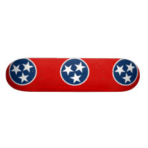 Tennessee, Vereinigte Staaten kennzeichnen Individuelle Skateboarddecks