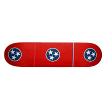 Tennessee, Vereinigte Staaten kennzeichnen Individuelle Skateboarddecks