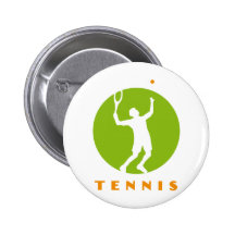 tennis anstecknadel