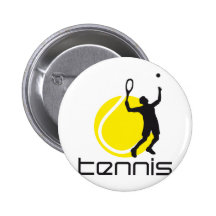 Tennis Anstecknadelbutton