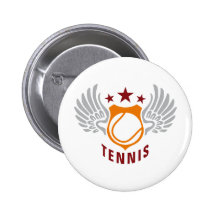 Tennis Anstecknadelbuttons