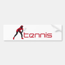 tennis autosticker