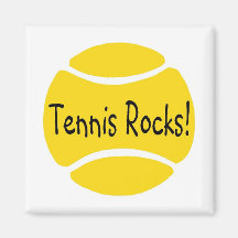 Tennis-Felsen Kühlschrankmagnet