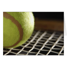 Tennis Grußkarte