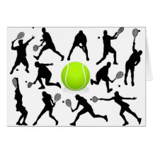 Tennis Grußkarten