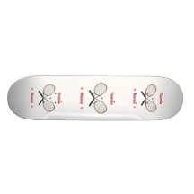 Tennis-Mutter Hearts Individuelles Deck