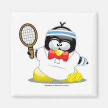 Tennis-Pinguin Magnete