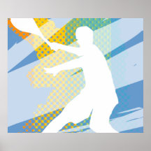 Tennis-Plakat