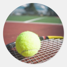 Tennis Runde Sticker