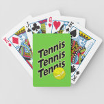 Tennis-Spielkarten