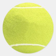 Tennisball-Aufkleber