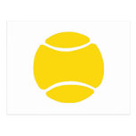 Tennisball-Gelb Postkarten