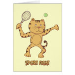 Tennissport-Kampf Karte