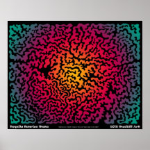 Tequila-Sonnenaufgang-Labyrinth Plakatdrucke
