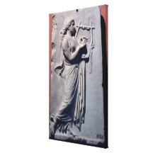 Terpsichore, das Muse des Tanzens und des Liedes Leinwanddrucke