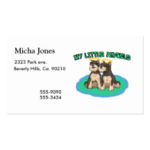 Terrier Angels Business Card