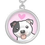 Terrier-Liebe Staffordshires Stier Halsketten