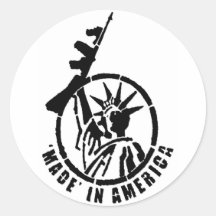Terrorist-Aufkleber