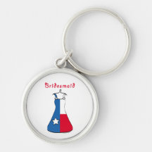Texas-Brautjungfer Schlüsselbänder
