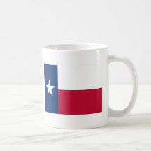 Texas-Flagge Kaffeehaferl