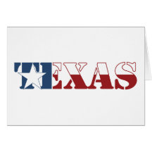 Texas-Flagge Karte