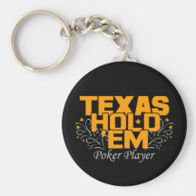 Texas halten sie Poker Schlüsselanhänger