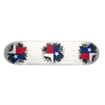 Texas-Stern Personalisierte Skatedecks