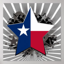 Texas-Stern Plakat