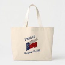 TEXASflagge U. -GEBURTSTAG Einkaufstaschen