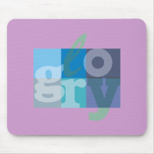 textArt Ruhm Mousepad