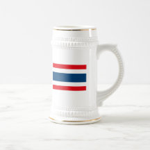 Thailand-Flaggen-Becher Kaffeehaferl