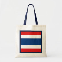 Thailand-Flaggen-Tasche