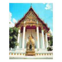Thailand-Tempel Personalisierte Ankündigung