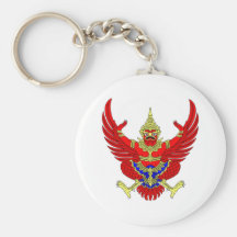 THAILÄNDISCHES THAILAND-WAPPEN EMBLEM-FLAGGE SCHLÜSSELBÄNDER