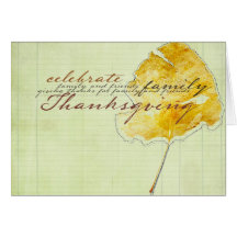 Thanksgivng Karten