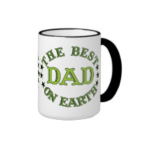 The Best Dad On Earth Green Mug tassen