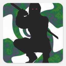 THE GREEN NINJA STICKER