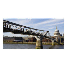 The Millenium Bridge Personalized Photo Card