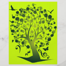 The_Music_Tree Flyerbedruckung
