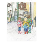 The Musician at Pike's Market Postcard