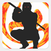 THE NINJA CODE STICKER