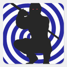 THE NINJA MOVES STICKER