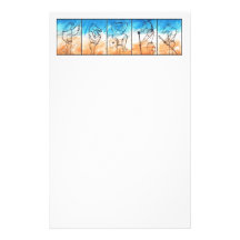 The Warriors Stationery Design