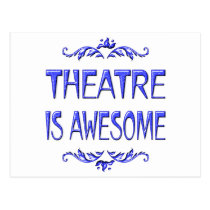 Theater ist fantastisch postkarten