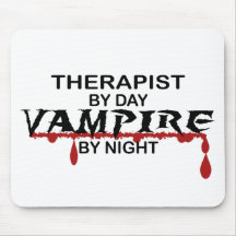 Therapeut-Vampir bis zum Nacht Mousepad