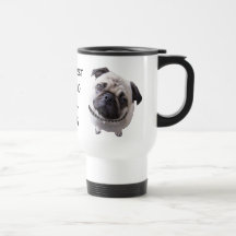 Thermobecher "Mops" Tee Tasse