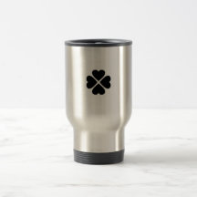 Thermobecher Reisetasse schwarz glücksbringer