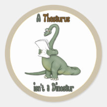 Thesaurus-Dinosaurier Sticker
